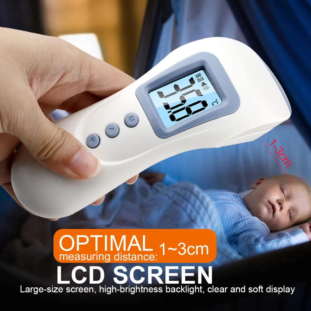 Baby Kids Thermometer Rechargeable Digital Infrared Non-Contact Forehead Body Temperature Measure Thermometer Gun 
Baby Kids Thermometer Rechargeable Digital Infrared Non-Contact Forehead Body Temperature Measure Thermometer Gun