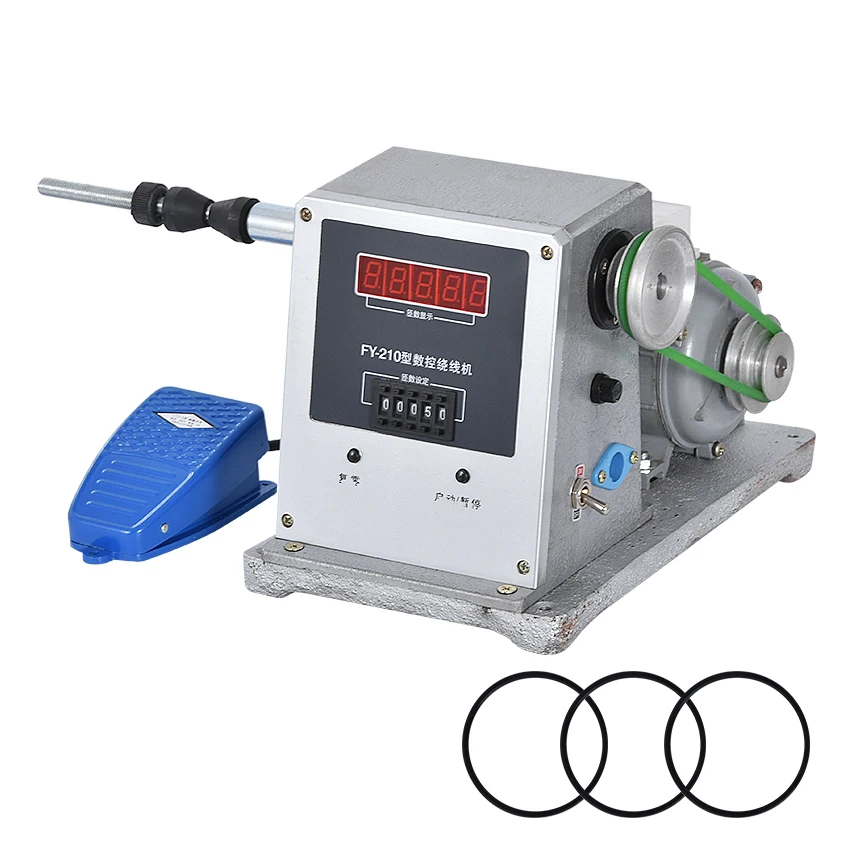 New Arrival FY-210 CNC Winding Machine Electronic Winder, Set Ring Number Automatic Stop ,Winding Machine 220V 120W 0.025-0.8mm
New Arrival FY-210 CNC Winding Machine Electronic Winder, Set Ring Number Automatic Stop ,Winding Machine 220V 120W 0.025-0.8mm