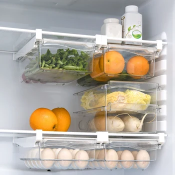 Refrigerator Storage Box Drawer Type Refrigerator Organizer Food Fresh-Keeping Container Fridge Shelf Holder Plastic
Refrigerator Storage Box Drawer Type Refrigerator Organizer Food Fresh-Keeping Container Fridge Shelf Holder Plastic