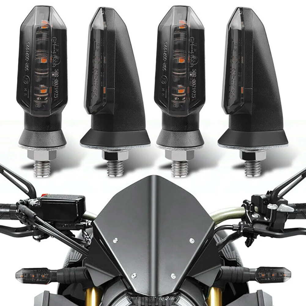 2PCS Motorcycle Turn Signal 12V LED Headlight Amber Bullet Front Rear Flashing Light Waterproof Blinker M8 Bolt For ATV UTV
2PCS Motorcycle Turn Signal 12V LED Headlight Amber Bullet Front Rear Flashing Light Waterproof Blinker M8 Bolt For ATV UTV