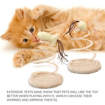 Mouse Plush Spring Toy Funny Pet Cat Toy Spiral Spring Cat Toy Cute Fish Cat Catch Plush Toy Pet Play
Mouse Plush Spring Toy Funny Pet Cat Toy Spiral Spring Cat Toy Cute Fish Cat Catch Plush Toy Pet Play
