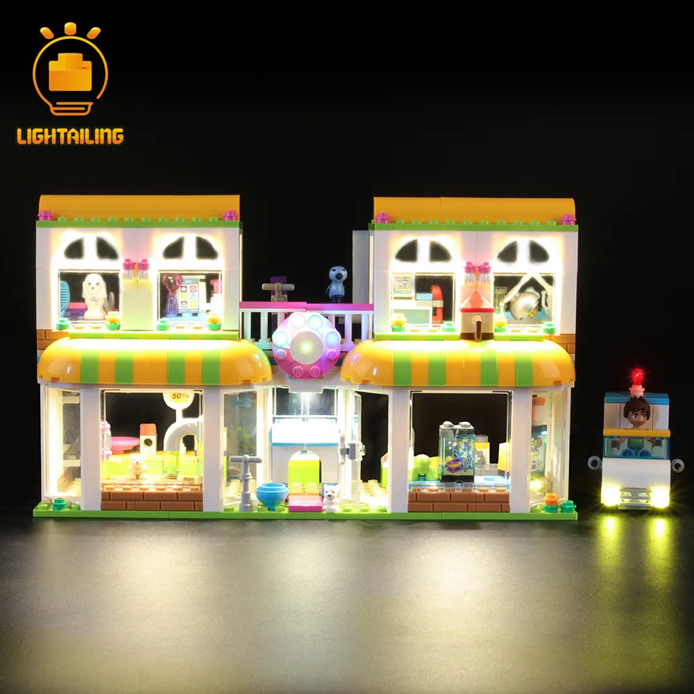 LIGHTAILING LED Light Kit For Friends Heartlake City Pet Center Lighting Set Compatible With 41345 (NOT Include The Model)
LIGHTAILING LED Light Kit For Friends Heartlake City Pet Center Lighting Set Compatible With 41345 (NOT Include The Model)