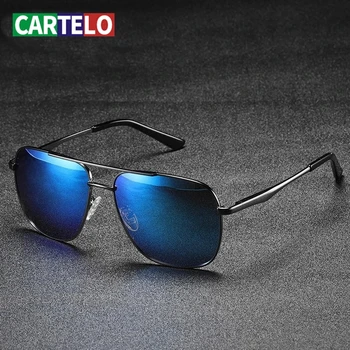 CARTELO Classic Men Retro Shades Brand Designer Sunglasses UV400 Eyewear Accessories Male Sun Men Polarized Sunglasses 
CARTELO Classic Men Retro Shades Brand Designer Sunglasses UV400 Eyewear Accessories Male Sun Men Polarized Sunglasses