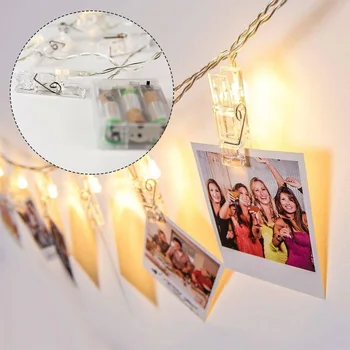 Garland Led 3M 6M USB LED Light Strings Christmas Fairy Light For Photo Clip String Lights Battery Powered intdoor Wedding