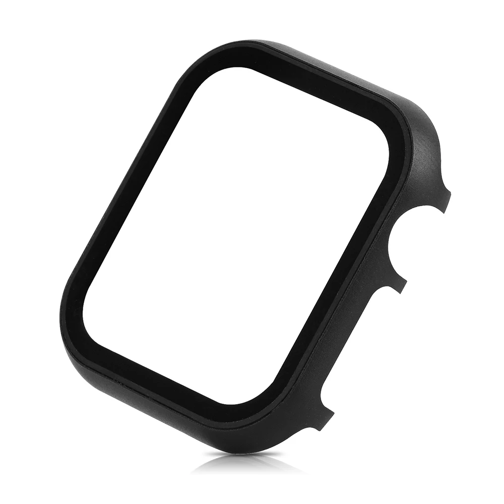 Screen Protector Metal Cover for Apple Watch Series 5 4 3 2 Full Case Bumper for iWatch 40/44/38/42mm with 3D Tempered Glass Film
Screen Protector Metal Cover for Apple Watch Series 5 4 3 2 Full Case Bumper for iWatch 40/44/38/42mm with 3D Tempered Glass Film
