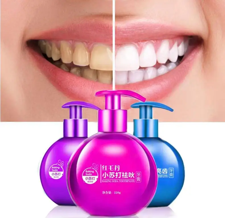 VIBRANT GLAMOUR 220G Intensive Stain Removal Teeth Whitening Toothpaste Fight Bleeding Gums Fresh Breath Dental Cream
VIBRANT GLAMOUR 220G Intensive Stain Removal Teeth Whitening Toothpaste Fight Bleeding Gums Fresh Breath Dental Cream