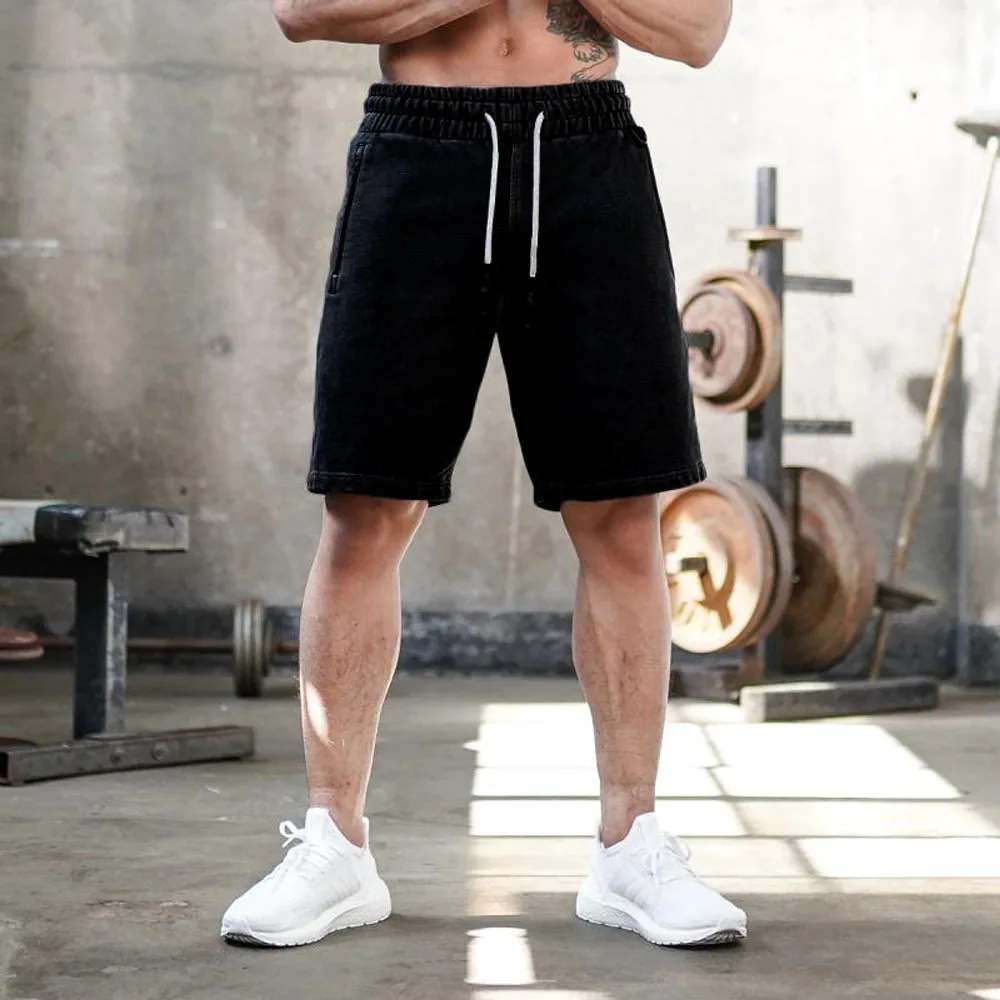 2021 New Men's Slacks Sports Shorts Summer Autumn Cotton Pure Color Men Casual Running Training Fitness Male Shorts 2021 New Men's Slacks Sports Shorts Summer Autumn Cotton Pure Color Men Casual Running Training Fitness Male Shorts