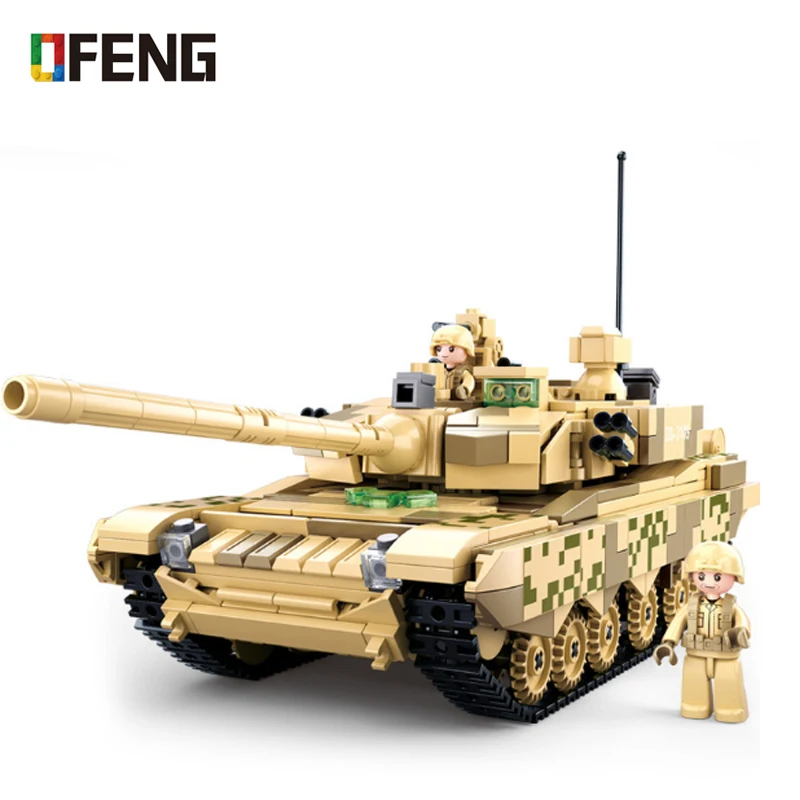 Military Chinese Battle Tank 99A Model Building Kit Compatible WW2 Army Panzer Soldier Figures Blocks Bricks Toys For Childern
Military Chinese Battle Tank 99A Model Building Kit Compatible WW2 Army Panzer Soldier Figures Blocks Bricks Toys For Childern