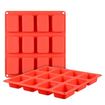 TTLIFE 12 Holes Square Shape Silicone Mold Fondant Mold Brownie Cake Decorating Tools Chocolate Mold Bakeware Mould Baking Tools
TTLIFE 12 Holes Square Shape Silicone Mold Fondant Mold Brownie Cake Decorating Tools Chocolate Mold Bakeware Mould Baking Tools