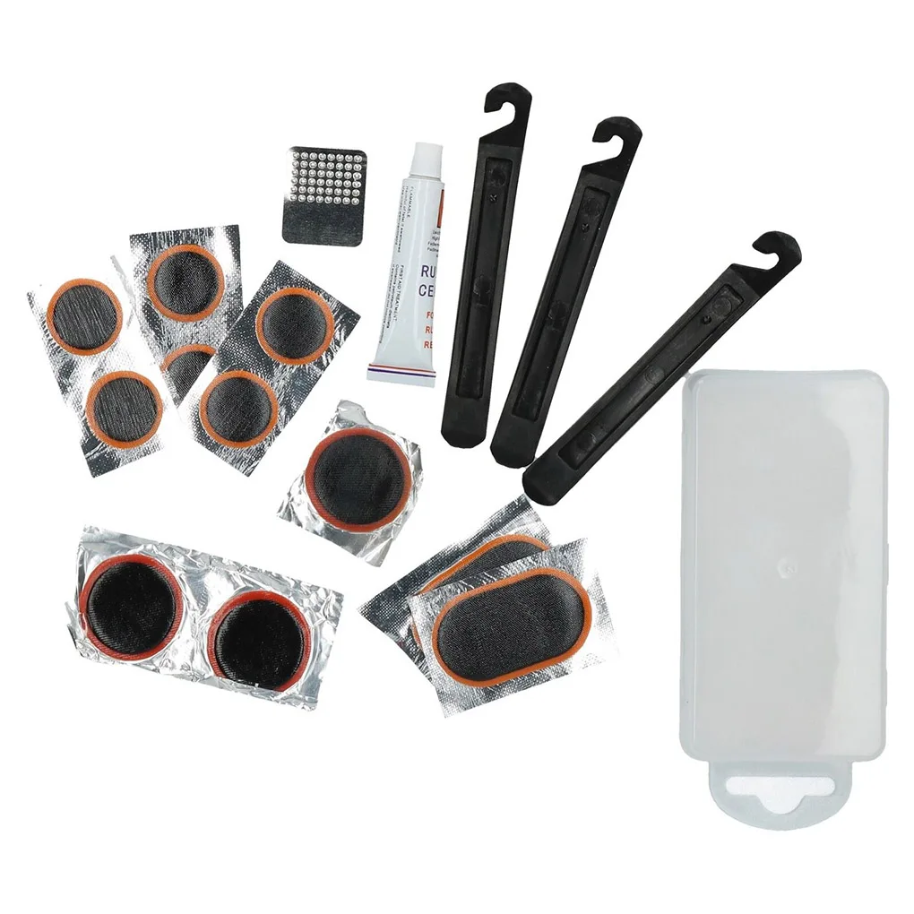 Bicycle Portable Flat Tire Repair Kit Boxed Tools Set MTB Bike Patch Rubber Portable Fetal Best Quality Cycling Accessory
Bicycle Portable Flat Tire Repair Kit Boxed Tools Set MTB Bike Patch Rubber Portable Fetal Best Quality Cycling Accessory