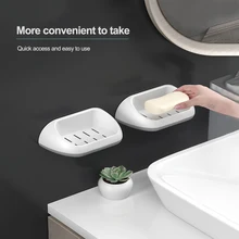 1PC Soap Holder Dishes Non Slip Soap Box Bathroom Storage Case Soap Tray Home Bathroom Accessories Sets
1PC Soap Holder Dishes Non Slip Soap Box Bathroom Storage Case Soap Tray Home Bathroom Accessories Sets