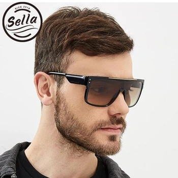 Sella New Arrival Retro Fashion Men Oversized Square Polarized Sunglasses Classic Women Vintage Conjoined Glasses Shade UV400
Sella New Arrival Retro Fashion Men Oversized Square Polarized Sunglasses Classic Women Vintage Conjoined Glasses Shade UV400