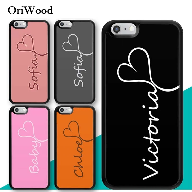 OriWood PERSONALISED CUSTOM INITIALS NAME Case For iPhone 6 6s Rubber Cover For iPhone 7 8 Plus X XR XS MAX 5s Full Back Shell
OriWood PERSONALISED CUSTOM INITIALS NAME Case For iPhone 6 6s Rubber Cover For iPhone 7 8 Plus X XR XS MAX 5s Full Back Shell