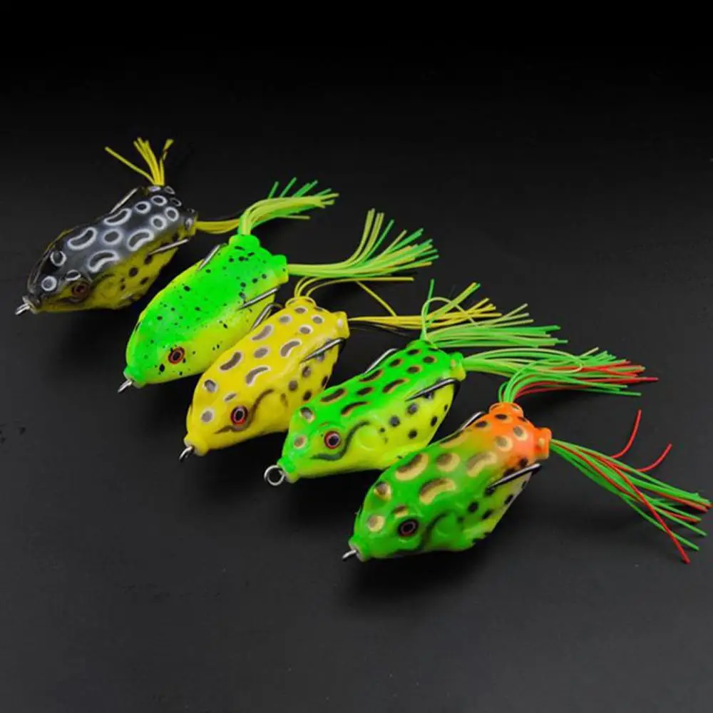 High Simulation Bait Double Torpedo Frog Black Fish Designed To Kill Freshwater Fish Simulation Bait
High Simulation Bait Double Torpedo Frog Black Fish Designed To Kill Freshwater Fish Simulation Bait