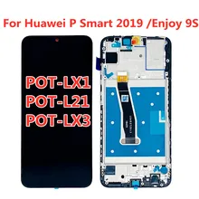 Ensemble écran tactile LCD de remplacement, pour Huawei P smart 2019 Enjoy 9s L21 L, POT-LX1=