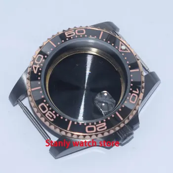 Sapphire glass 40mm black PVD coated stainless steel watch case fit ETA 2824 2836 Miyota 8215 821A movement
Sapphire glass 40mm black PVD coated stainless steel watch case fit ETA 2824 2836 Miyota 8215 821A movement