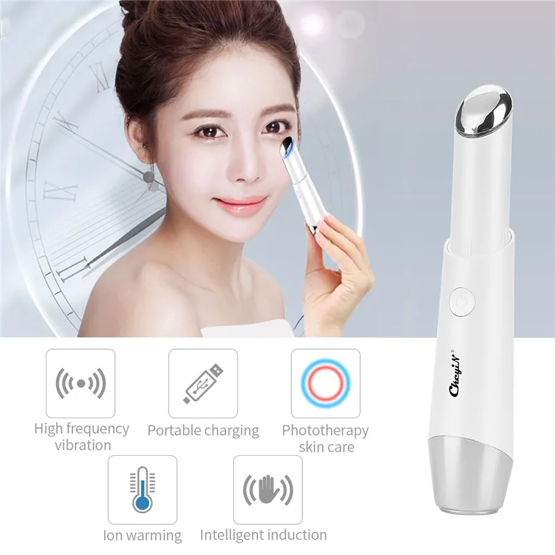 Electric USB Eye Massager Ion Photon Therapy Eyes Wrinkle Dark Circles Removal Anti Aging Face Lifting Beauty Lip Massage Tool
Electric USB Eye Massager Ion Photon Therapy Eyes Wrinkle Dark Circles Removal Anti Aging Face Lifting Beauty Lip Massage Tool