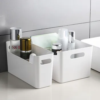 Desktop Storage Box Basket with Handle Plastic Cosmetic Storage Box INS Multi-functional Kitchen Cabinet Storage Basket
Desktop Storage Box Basket with Handle Plastic Cosmetic Storage Box INS Multi-functional Kitchen Cabinet Storage Basket