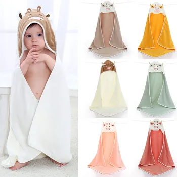 Newborn Boy Girl Bath Towel 90cm Baby Cute Cow Style Blanket Infant Children Shower Cloak Dry Body Keep Warm Kid Hooded Bathrobe
Newborn Boy Girl Bath Towel 90cm Baby Cute Cow Style Blanket Infant Children Shower Cloak Dry Body Keep Warm Kid Hooded Bathrobe