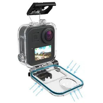 Waterproof Housings Protective Cover Shell For GoPro Max 360 Panoramic Camera Di R91A
Waterproof Housings Protective Cover Shell For GoPro Max 360 Panoramic Camera Di R91A