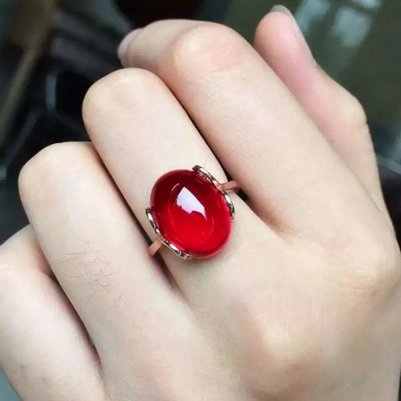 Luxury Female Big Red/Green CZ Stone Ring Simple Design Style of Luxury Atmosphere Valentine Weird Gifts For Ladies
Luxury Female Big Red/Green CZ Stone Ring Simple Design Style of Luxury Atmosphere Valentine Weird Gifts For Ladies