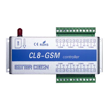 8ch gsm relay call remote controller gsm barrier gate opener Smart Switch for home appliance water pump motor rolling door
8ch gsm relay call remote controller gsm barrier gate opener Smart Switch for home appliance water pump motor rolling door