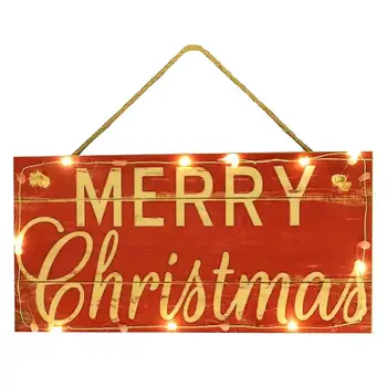 Luminous Wooden Merry Christmas Sign Wooden Door Wall Hanging Ornament Board
Luminous Wooden Merry Christmas Sign Wooden Door Wall Hanging Ornament Board