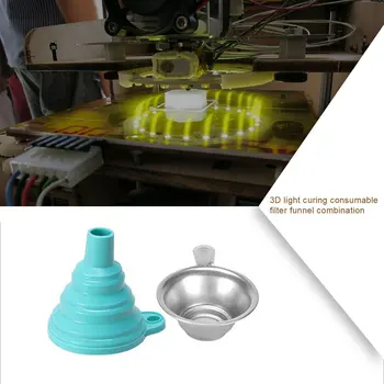 3D Light Curing Consumables Filter Funnel Combination 3D Printer Accessories Photosensitive Resin Recycling Good Helper
3D Light Curing Consumables Filter Funnel Combination 3D Printer Accessories Photosensitive Resin Recycling Good Helper