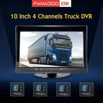 10 Inch Dash Cam for Truck Bus 4 Cameras Car DVR 4 Split Display 360° View Night Vision Back Cameras 1080P Video Remote Control
10 Inch Dash Cam for Truck Bus 4 Cameras Car DVR 4 Split Display 360° View Night Vision Back Cameras 1080P Video Remote Control