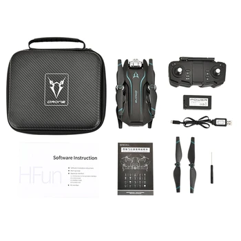 S20 WIFI FPV with 4K HD Camera 18 Mins Flight Time Intelligent Foldable RC Drone Quadcopter Black 
S20 WIFI FPV with 4K HD Camera 18 Mins Flight Time Intelligent Foldable RC Drone Quadcopter Black