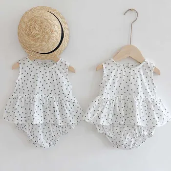 Baby Girls Clothes Sleeveless Little Cherry Jumpsuit Baby Princess Cotton Dress Cute Newborn Kids Summer Clothes Sunsuit Outfits
Baby Girls Clothes Sleeveless Little Cherry Jumpsuit Baby Princess Cotton Dress Cute Newborn Kids Summer Clothes Sunsuit Outfits