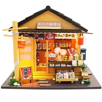 Japanese Style DIY Wooden Doll Houses Miniature Dollhouse Furniture Kit Toy for Children
Japanese Style DIY Wooden Doll Houses Miniature Dollhouse Furniture Kit Toy for Children