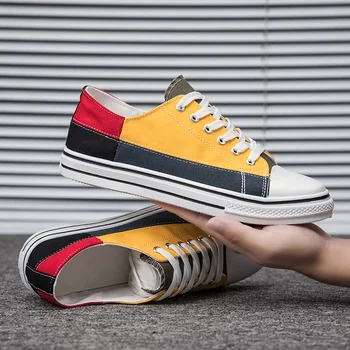 High Top Canvas Shoes Men Sneakers Young Man Cool Sneakers Casual Men Vulcanize Shoes Black White Shoes Male Footwear
High Top Canvas Shoes Men Sneakers Young Man Cool Sneakers Casual Men Vulcanize Shoes Black White Shoes Male Footwear