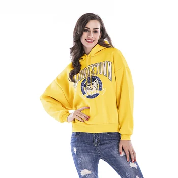 5592 #-New Velvet Bat Sleeve Loose-Fit Printed Hooded Pullover Hoody Women's 2020 New
5592 #-New Velvet Bat Sleeve Loose-Fit Printed Hooded Pullover Hoody Women's 2020 New