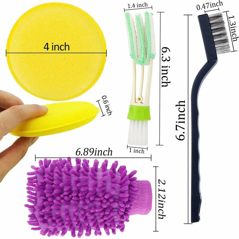 Car Detailing Brush Boar Hair Auto Interior Buffering Tools For Wheel Cleaning Polisher Wash Maintenance Supplies
Car Detailing Brush Boar Hair Auto Interior Buffering Tools For Wheel Cleaning Polisher Wash Maintenance Supplies