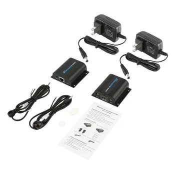 1080P HD 3D IR HDMI Extender Adapter HDMI Sender Receiver With Single LAN RJ45 CAT5e CAT6 7 60M Cable For TV For PS3/4
1080P HD 3D IR HDMI Extender Adapter HDMI Sender Receiver With Single LAN RJ45 CAT5e CAT6 7 60M Cable For TV For PS3/4