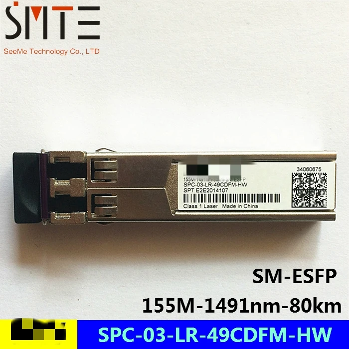 HW SPC-03-LR-49CDFM-HW 155M 1491nm 80km SM ESFP волоконно-оптический приемопередатчик | Мобильные