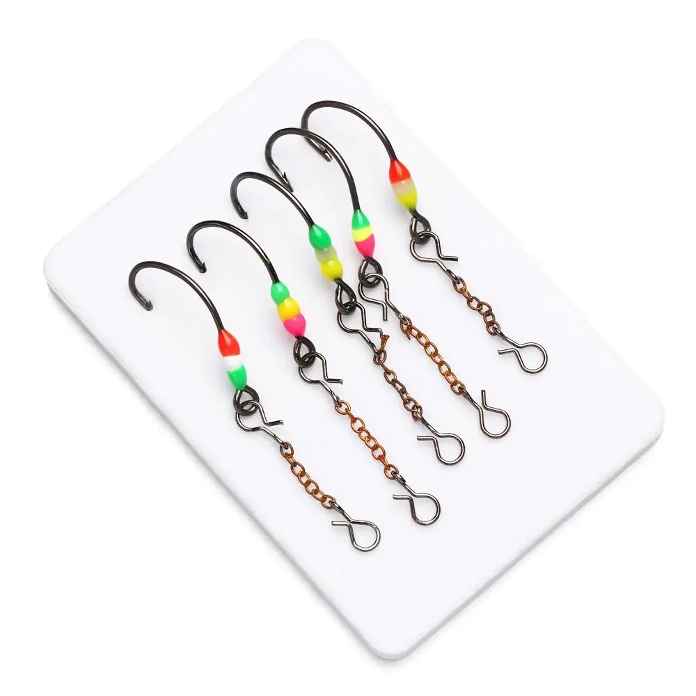 5PCS/Lot 2021 2# 4# 6# Hook Artificial Chain type Ice Fishing hook Winter Bait Lead Hard Hook AD-Sharp
5PCS/Lot 2021 2# 4# 6# Hook Artificial Chain type Ice Fishing hook Winter Bait Lead Hard Hook AD-Sharp
