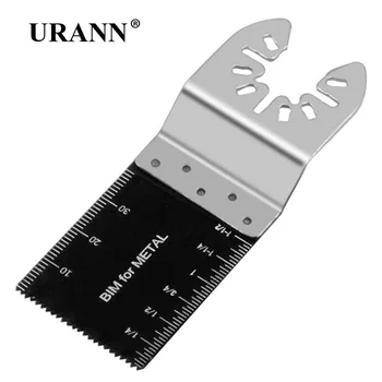 URANN-퀵 릴리스 진동 금속 톱 블레이드 1 개, 멀티 툴 톱 디스크 커터 액세서리, Fein makita용 목재 절단