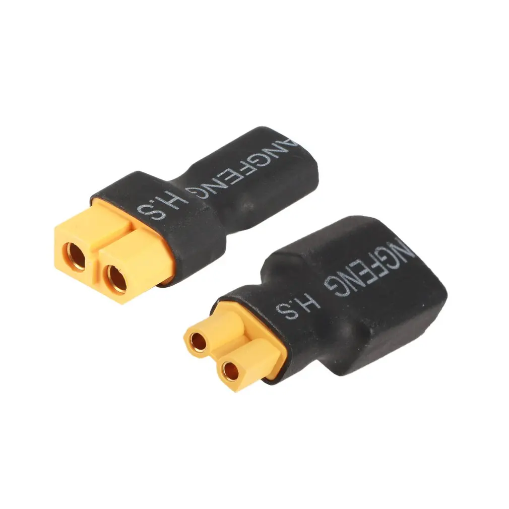 T Male Plug To XT30 Female Plug Adapter For Lipo Battery Connector for RC Models Helicopter Drone Quadcopter Toys Parts
T Male Plug To XT30 Female Plug Adapter For Lipo Battery Connector for RC Models Helicopter Drone Quadcopter Toys Parts