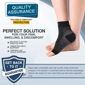 ZITY Pressure Ankle Support Brace Protection Fitness Sprain Protector Bandage Compression Tendon Pain Relief Strap Foot Sprains
ZITY Pressure Ankle Support Brace Protection Fitness Sprain Protector Bandage Compression Tendon Pain Relief Strap Foot Sprains
