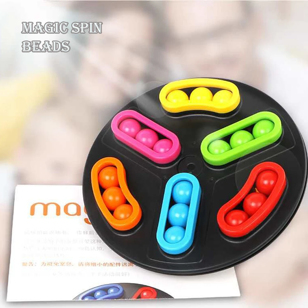 Puzzle Spin magic bead maze Children's logical thinking training toys Intelligence Cube Parent-child table games magic board
Puzzle Spin magic bead maze Children's logical thinking training toys Intelligence Cube Parent-child table games magic board