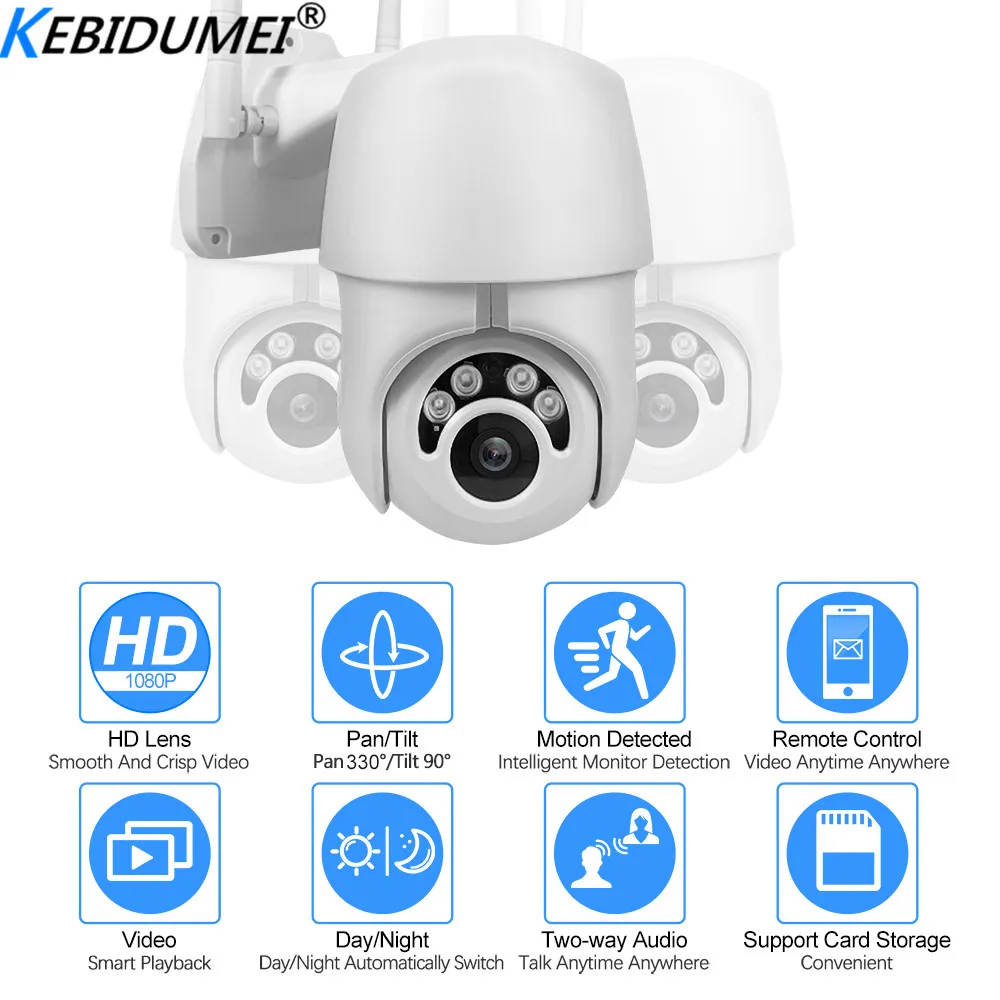 Outdoor WIFI Smart Camera HD IP Camera H.264 Speed Dome Internet network video camera Security Cameras 2MP Home Surveilance
Outdoor WIFI Smart Camera HD IP Camera H.264 Speed Dome Internet network video camera Security Cameras 2MP Home Surveilance