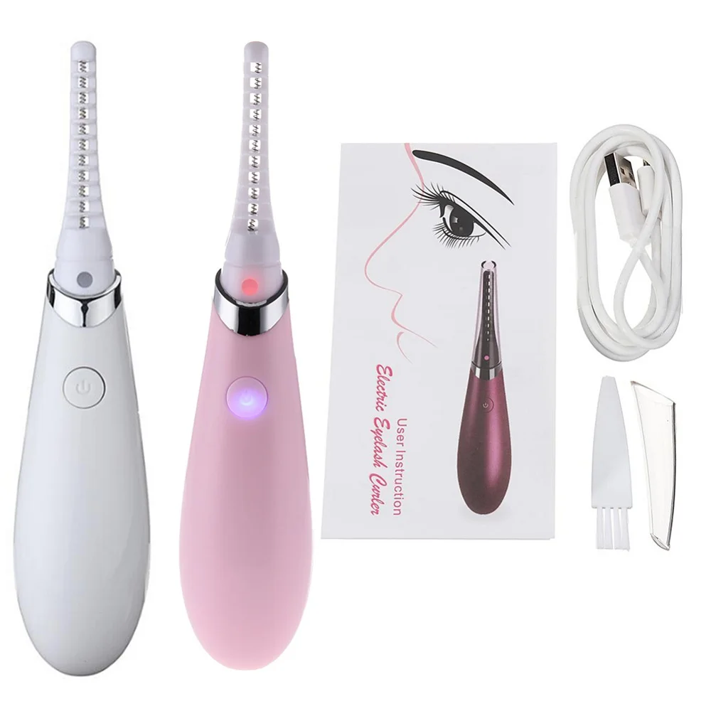 New Mini USB Rechargeable Electric Heated Eyelash Long-Lasting Electric Ironing Eyelash Curler Device For Beauty Gift
New Mini USB Rechargeable Electric Heated Eyelash Long-Lasting Electric Ironing Eyelash Curler Device For Beauty Gift