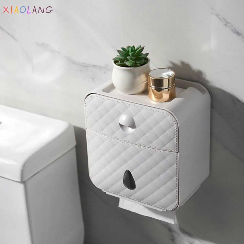 Bathroom Toilet Paper Towel Holder Creative Waterproof Holder For Toilet Paper Tray Roll Paper Tube Storage Box Tray Tissue Box
Bathroom Toilet Paper Towel Holder Creative Waterproof Holder For Toilet Paper Tray Roll Paper Tube Storage Box Tray Tissue Box