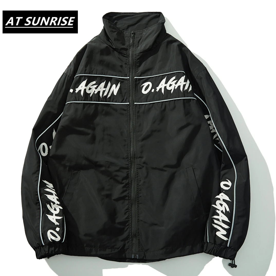 Windbreaker Jackets Men 2019 Autumn Hip Hop Harajuku Coats Streetwear Male Vintage Sportswear Zip Up Track Jackets Tops
Windbreaker Jackets Men 2019 Autumn Hip Hop Harajuku Coats Streetwear Male Vintage Sportswear Zip Up Track Jackets Tops