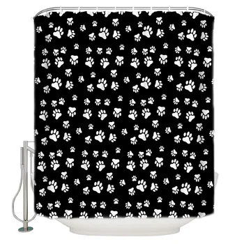 Shower Curtain Waterproof Polyester Fabric Shower Curtain Cute Black Cat Scratch Dog Claw
Shower Curtain Waterproof Polyester Fabric Shower Curtain Cute Black Cat Scratch Dog Claw