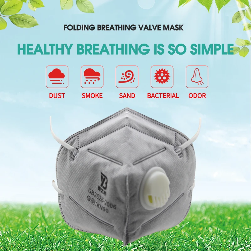 Unisex Vertical Folding Nonwoven Valved Activated Carbon Anti Fog Dust Reusable Masks PM2.5 Respirator Mouth Mask Valve
Unisex Vertical Folding Nonwoven Valved Activated Carbon Anti Fog Dust Reusable Masks PM2.5 Respirator Mouth Mask Valve