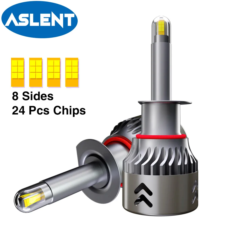 ASLENT 3D CSP Mini H1 H3 H7 H11 H8 HB3 9005 HB4 9006 LED Bulbs Car Headlight 360 Degree White Auto Head Lamp Turbo LED Lights
ASLENT 3D CSP Mini H1 H3 H7 H11 H8 HB3 9005 HB4 9006 LED Bulbs Car Headlight 360 Degree White Auto Head Lamp Turbo LED Lights
