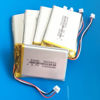 5pcs JST 1.25mm 3pin plug 3.7V 1000mAh Polymer Lithium Lipo Rechargeable battery 503450 for smart phone DVD mp3 Led Lamp camera
5pcs JST 1.25mm 3pin plug 3.7V 1000mAh Polymer Lithium Lipo Rechargeable battery 503450 for smart phone DVD mp3 Led Lamp camera